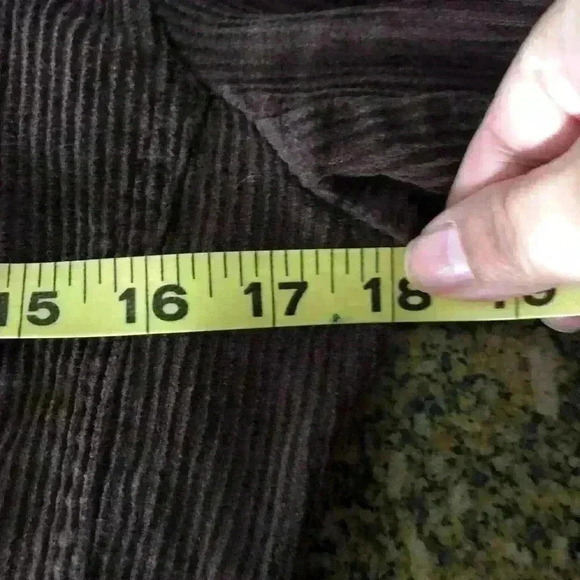 REI Dark Brown Curduroy Blazer Jacket Women Small - Picture 5 of 8